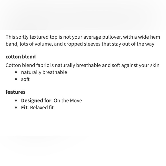 NWOT Lululemon Textured Crewneck Pullover size 2 - Picture 5 of 10